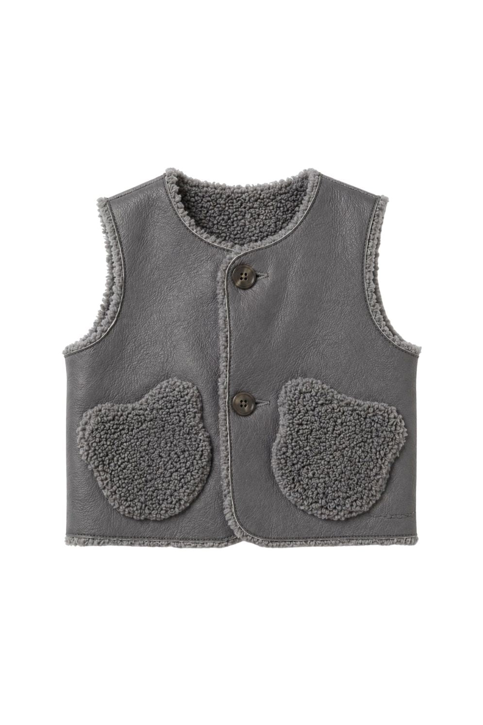 Albie Teddy Shearling Gilet