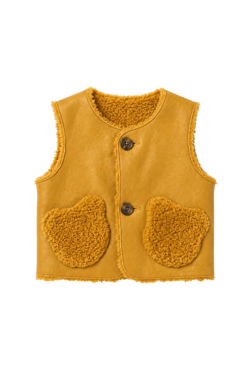 Albie Teddy Shearling Gilet