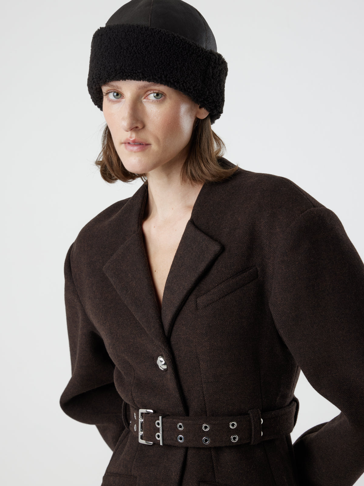 The Chiswick Shearling Hat