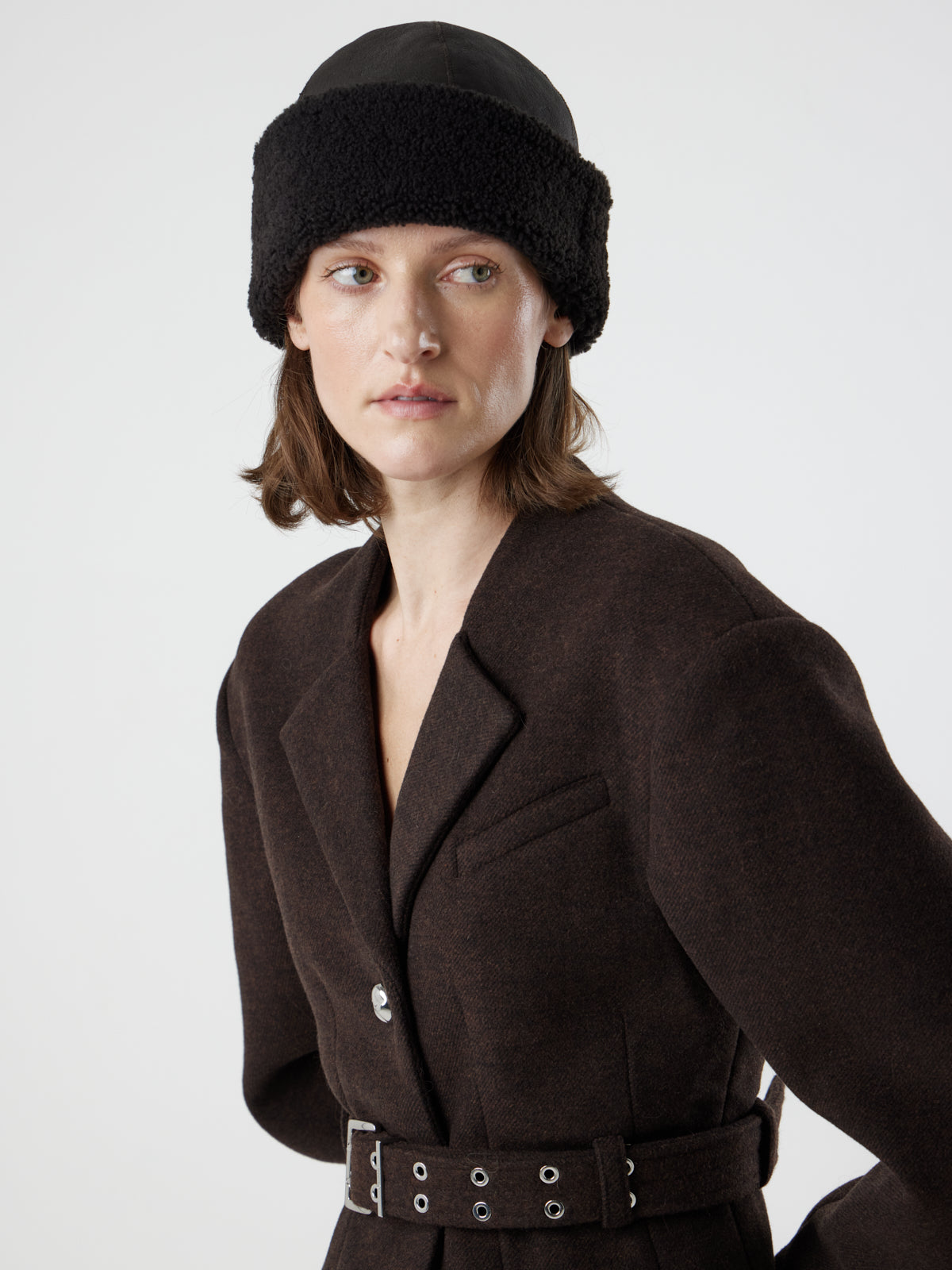 The Chiswick Shearling Hat