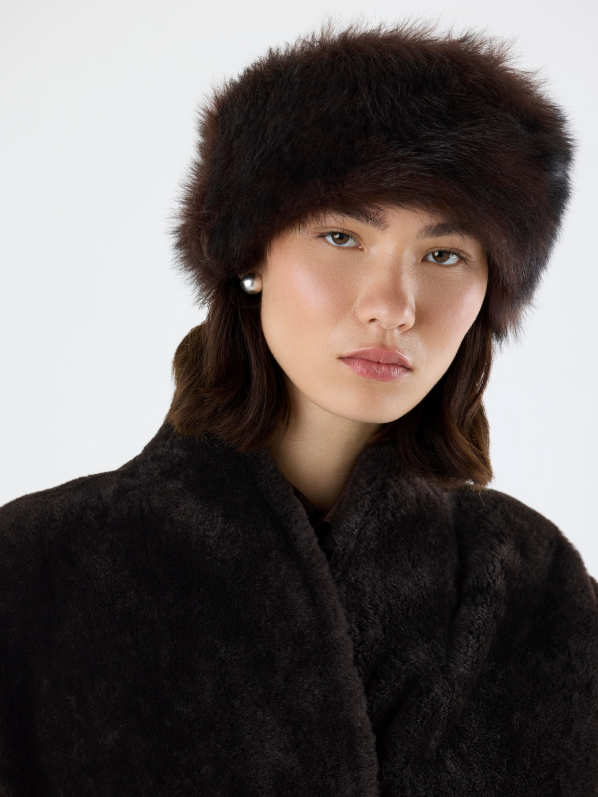 Toscana Shearling Reversible Headband