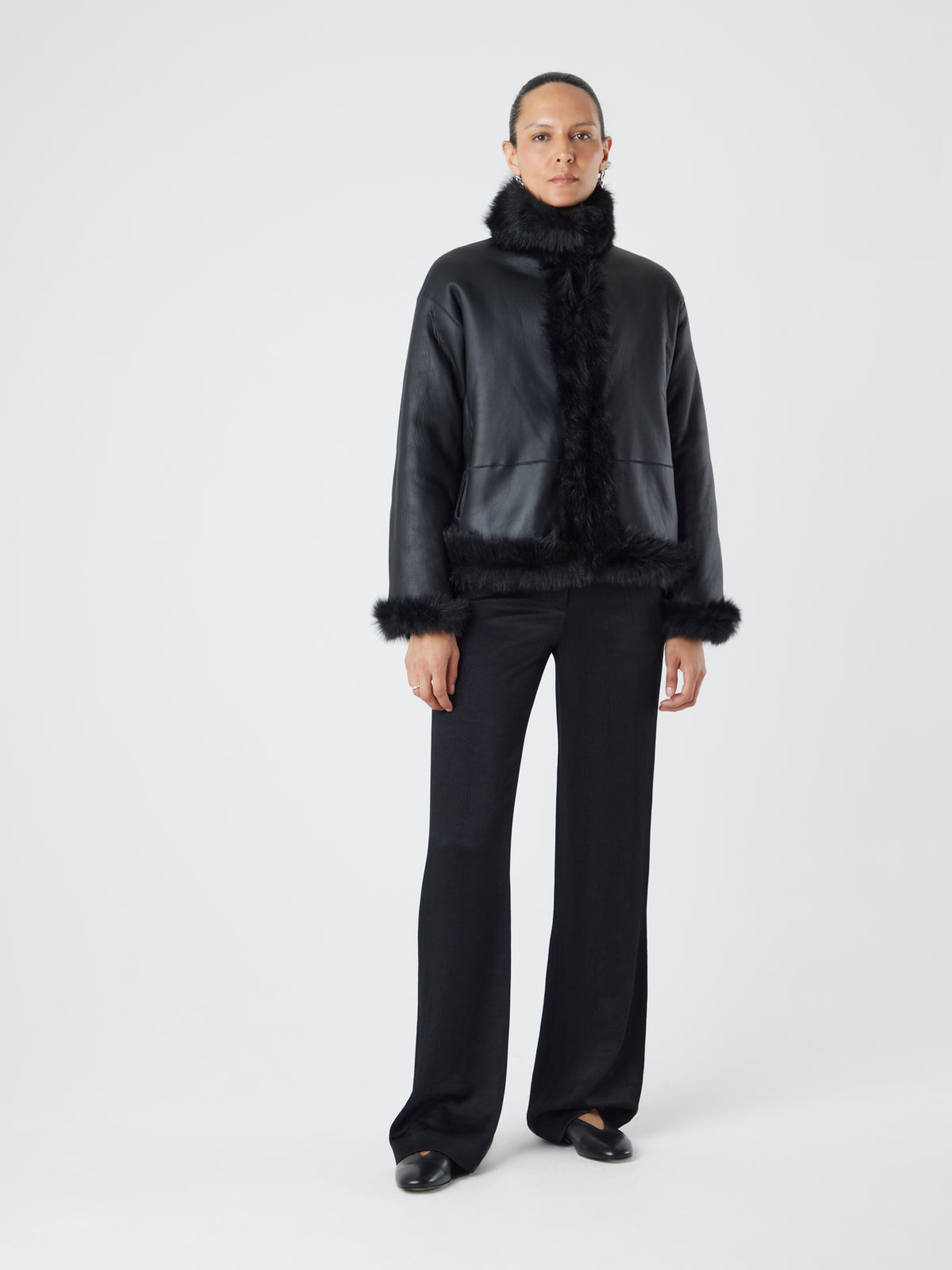 Funnel Collar Jacket