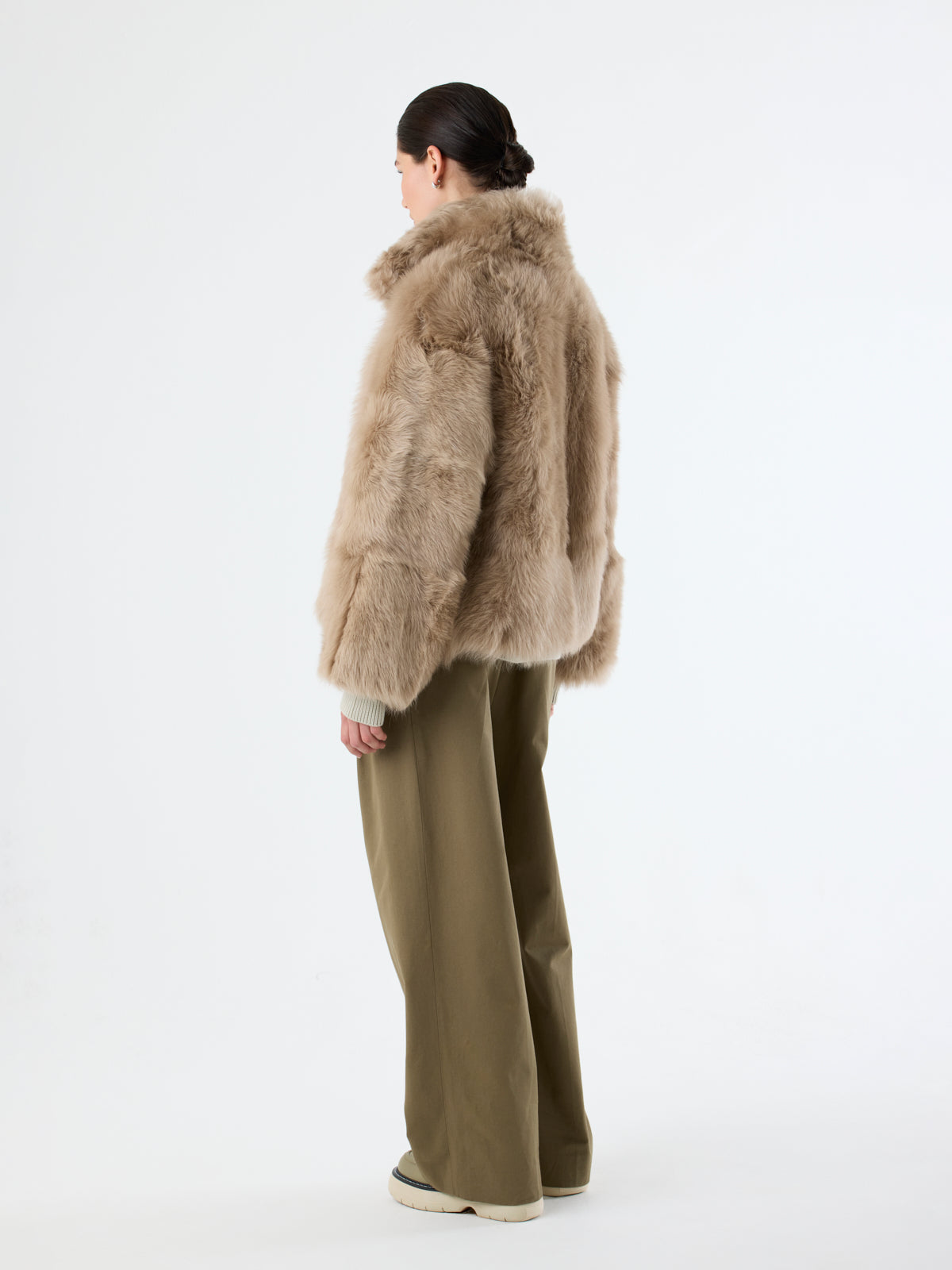 Funnel Collar Jacket