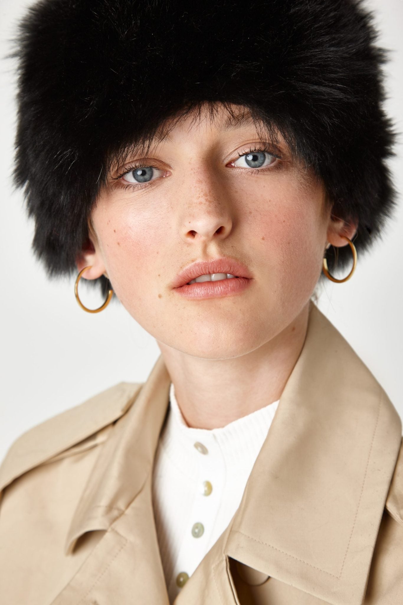 Shearling Russian Hat