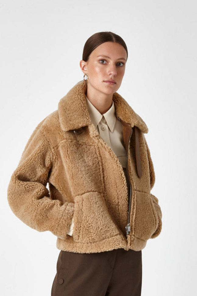 Shearling Aviator Jacket