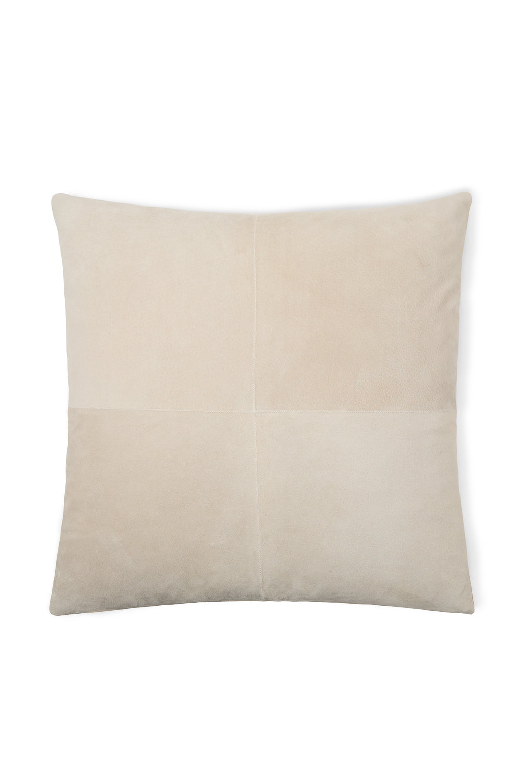 Large White Suede Scatter Cushion | Home | Gushlow & Cole - cut out back cushion