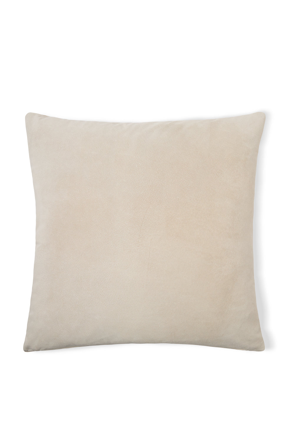 Large White Suede Scatter Cushion | Home | Gushlow & Cole - cut out front cushion