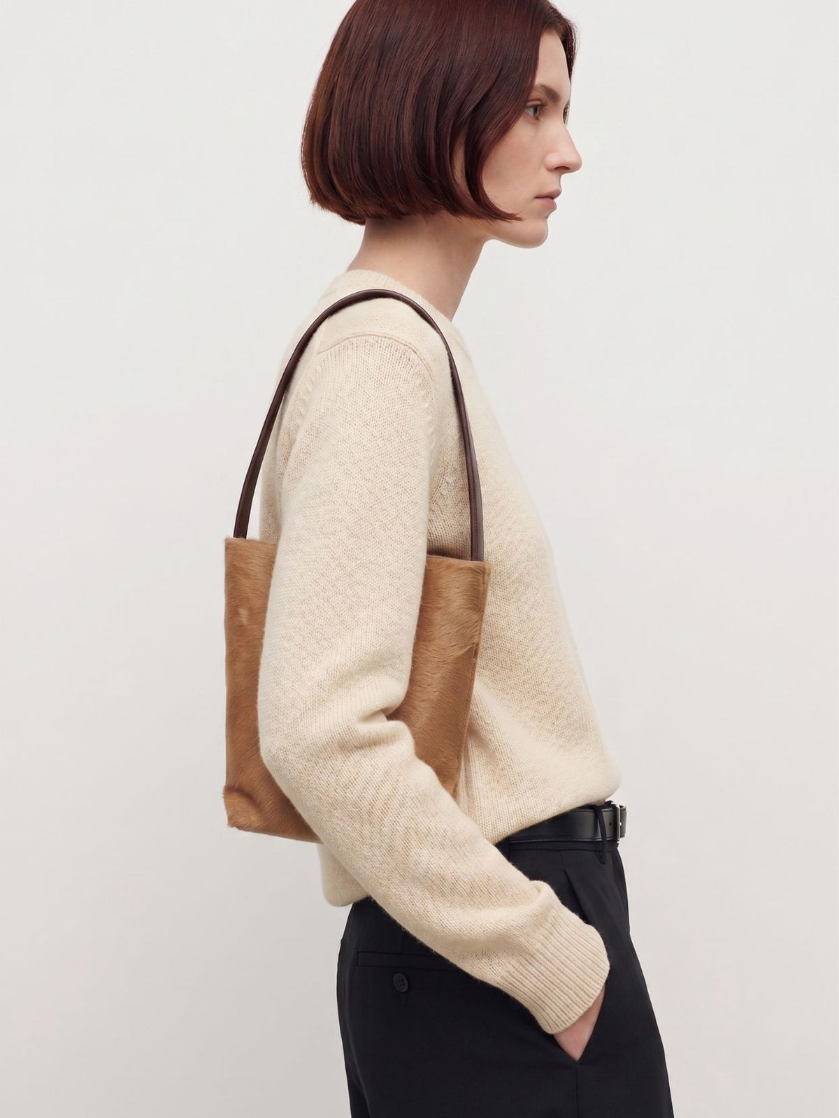 Maye Small Bucket Tote Bag