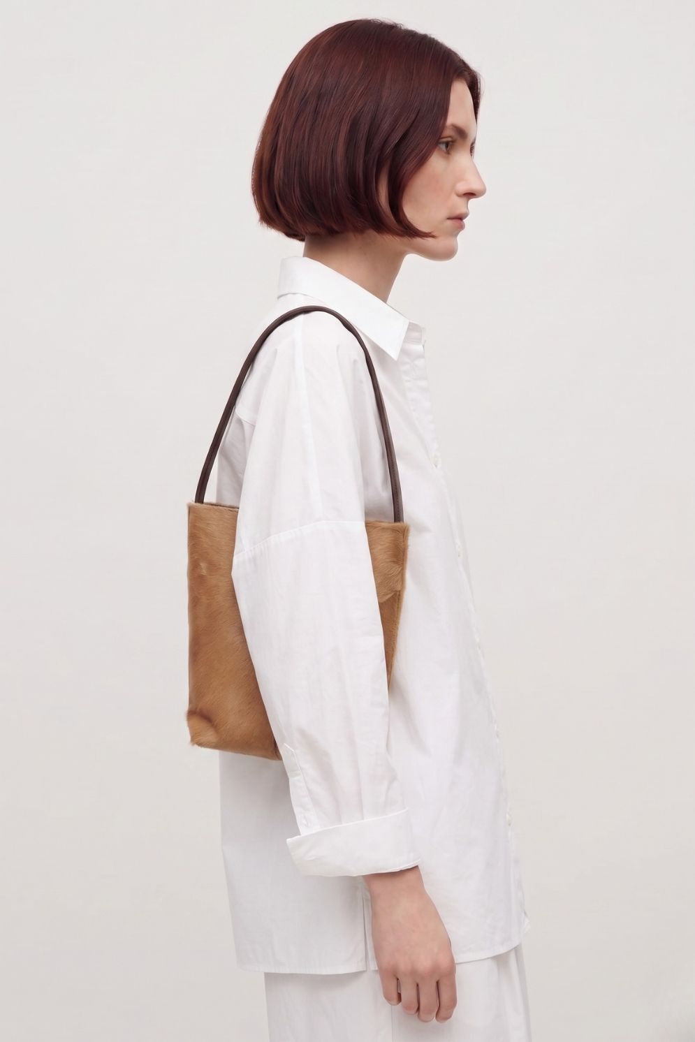 Maye Small Bucket Tote Bag