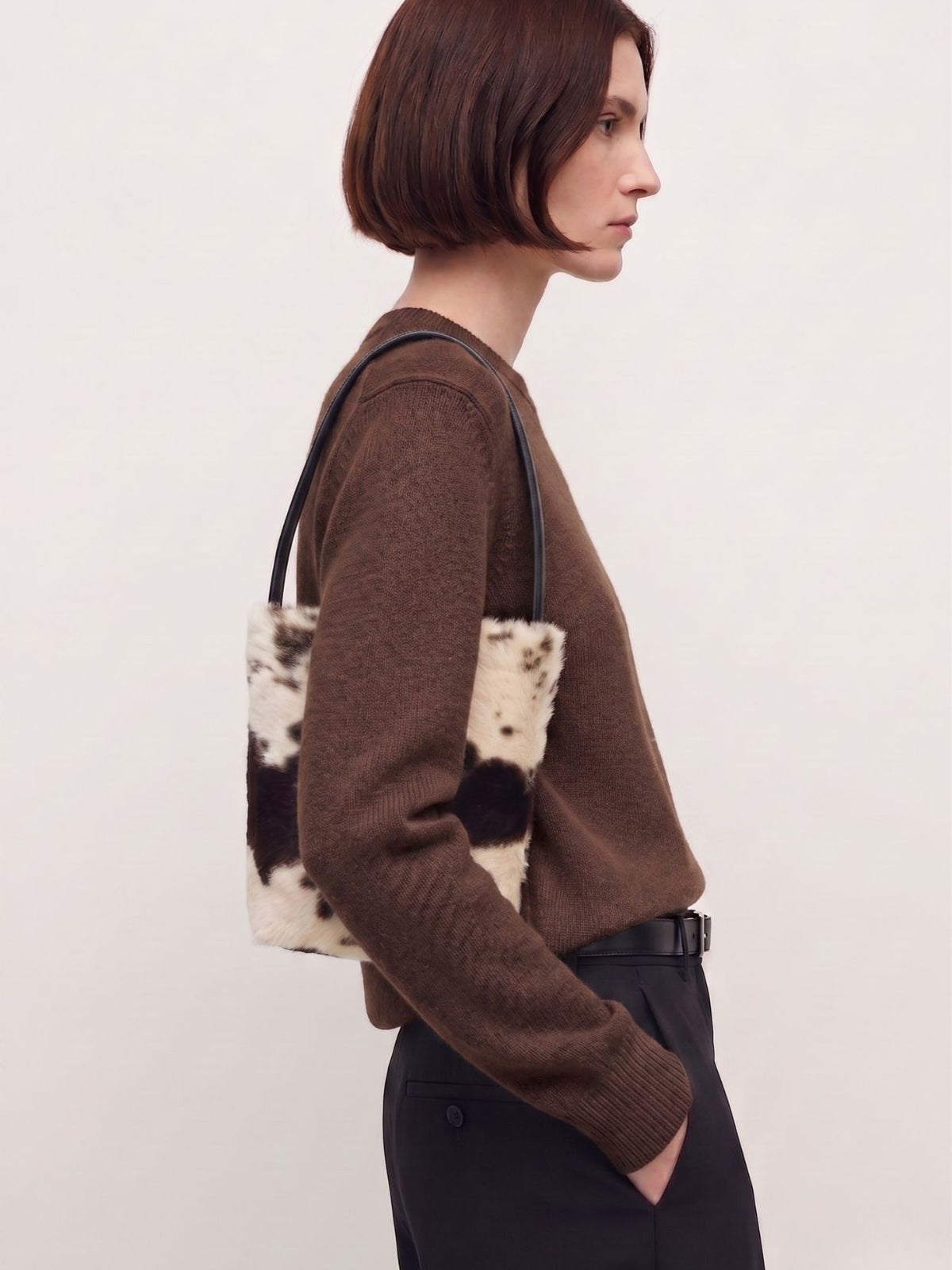 Maye Small Bucket Tote Bag