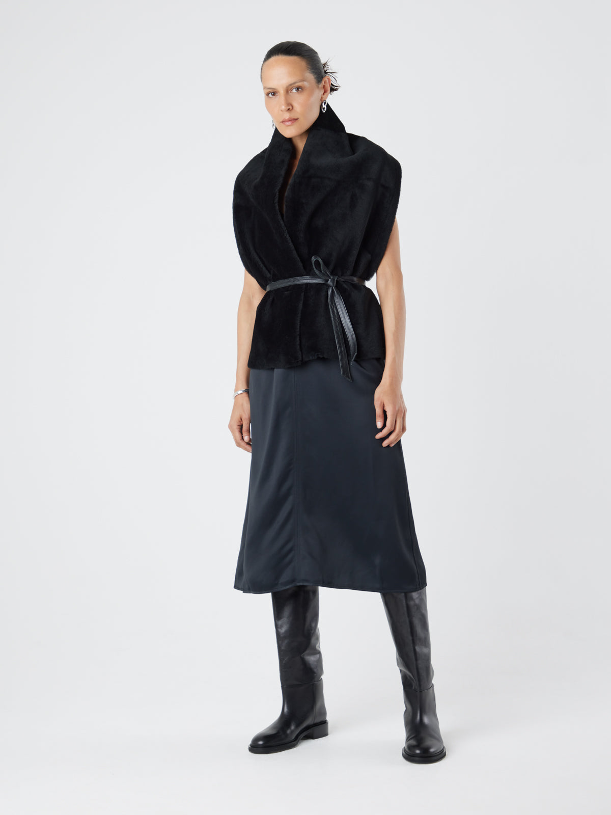 Merino Shearling Scarf