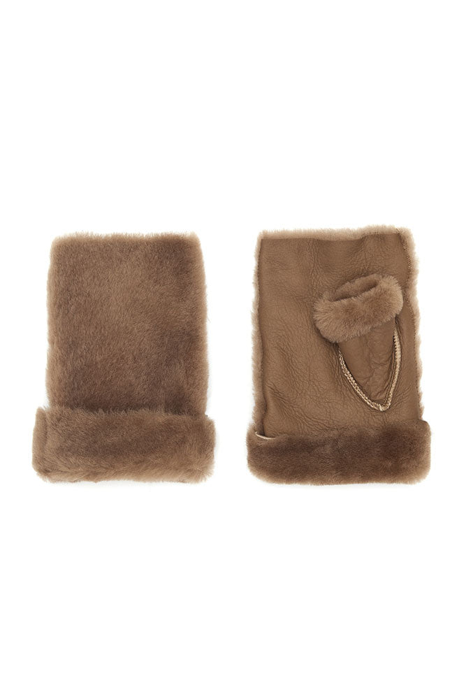 Mini Shearling Mittens