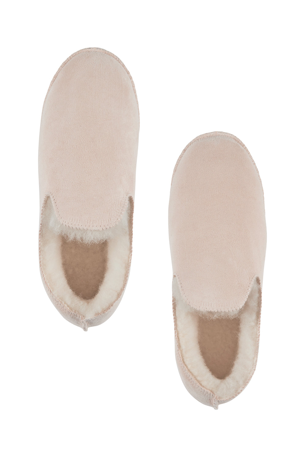 Natural Babbi Charentaise Shearling Slippers | Womens | Gushlow & Cole - product image 3
