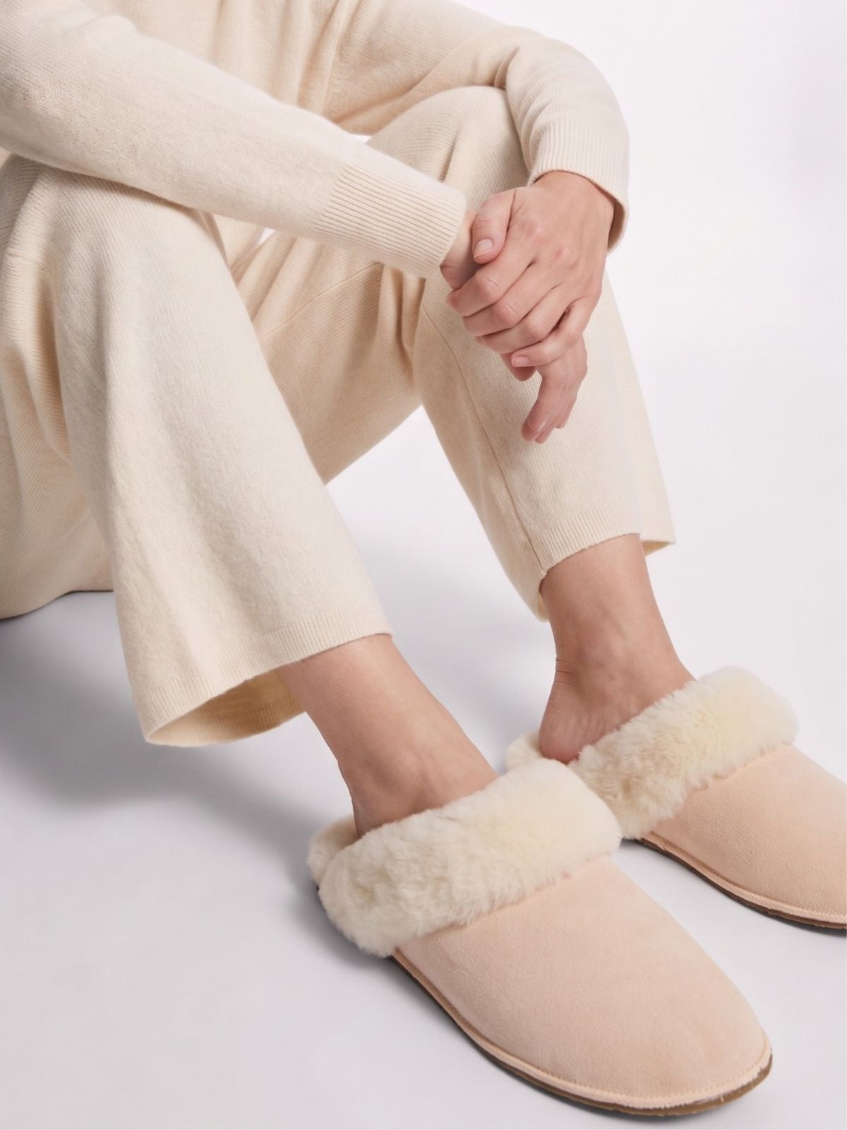 Babbi Dakota Shearling Slippers