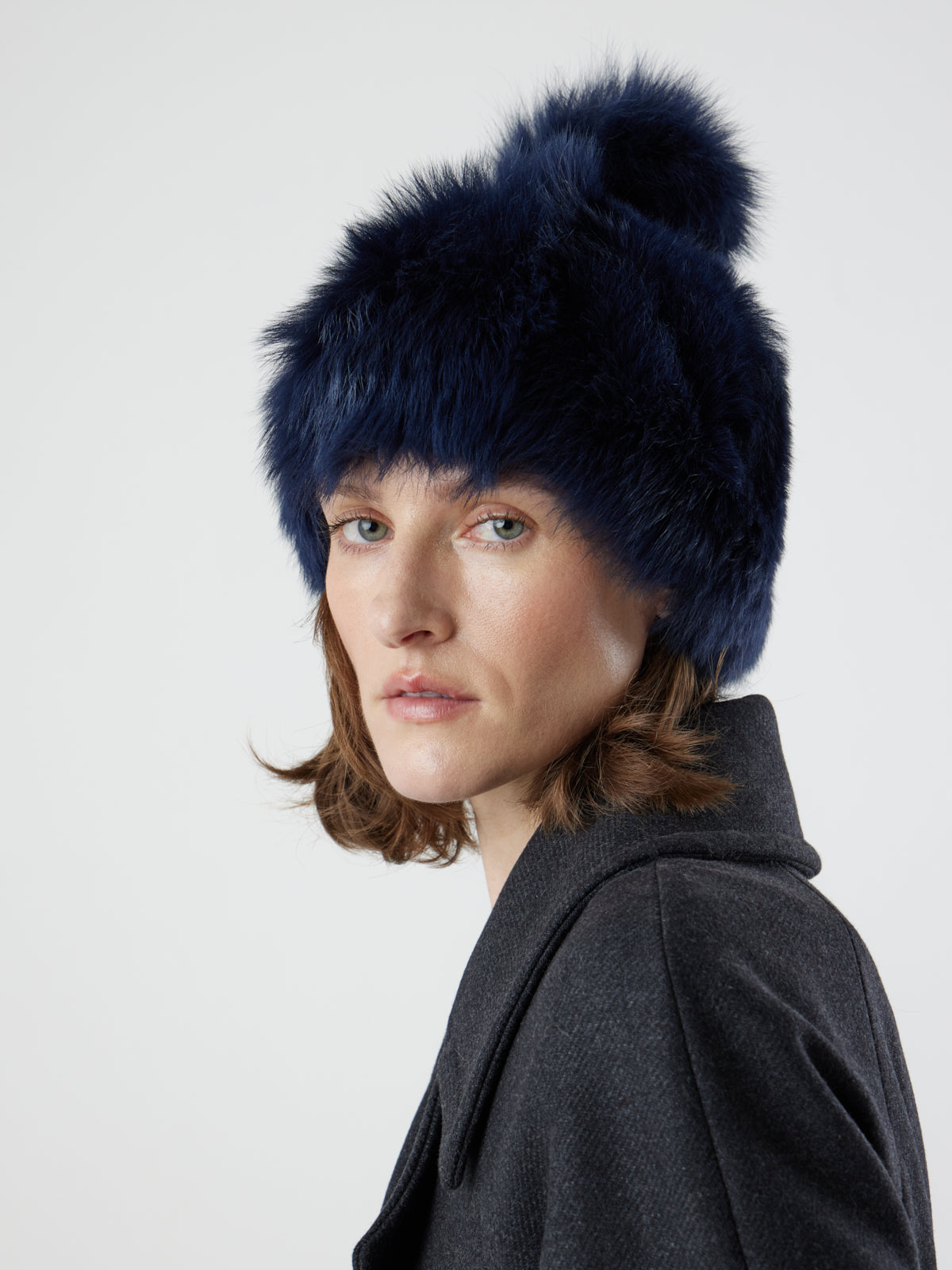 Toscana Shearling Beanie Hat
