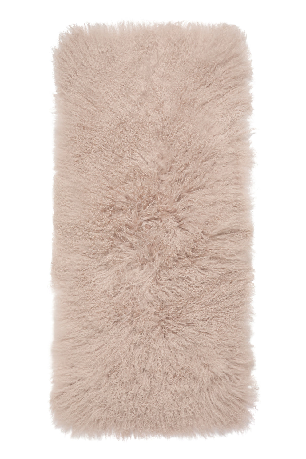 Nude Mongolian Shearling Throw | Home | Gushlow & Cole - cut out image