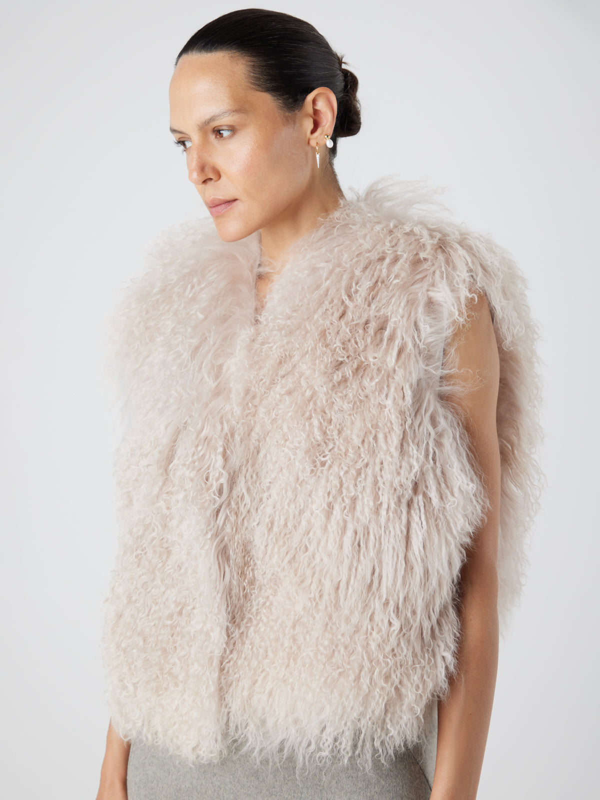 Mongolian Shearling Gilet