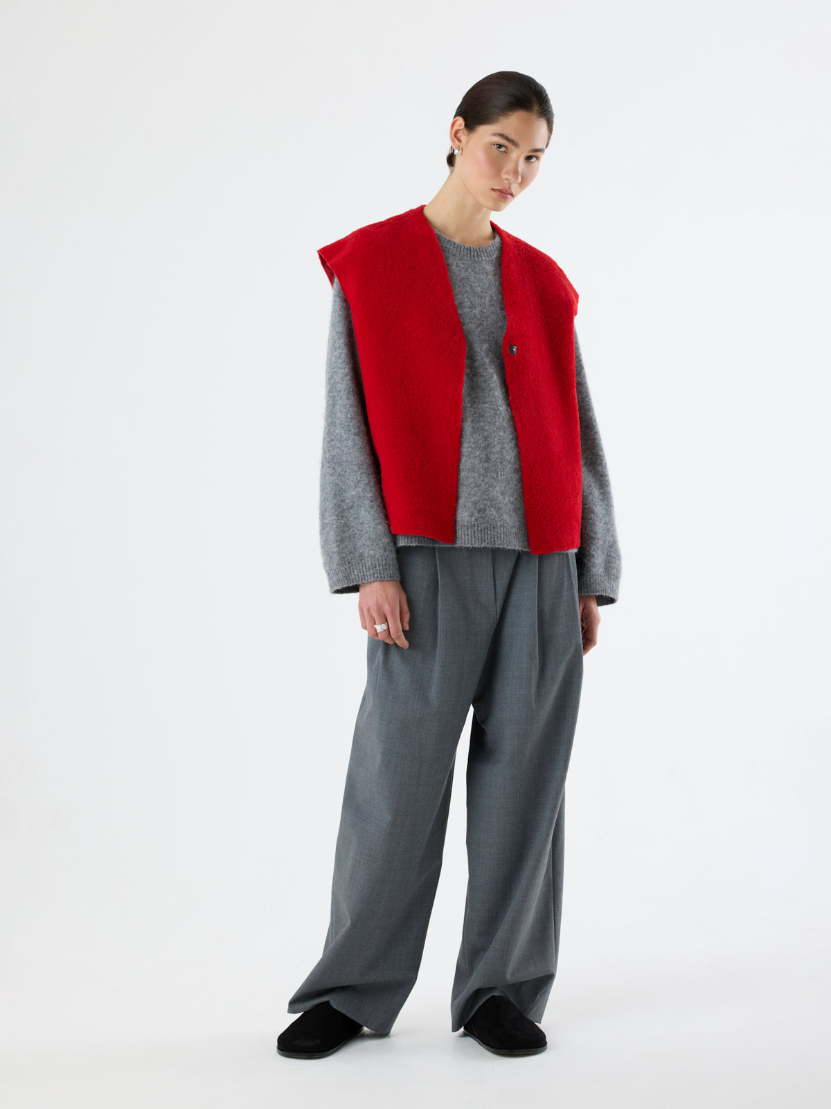 Boxy Shearling Gilet