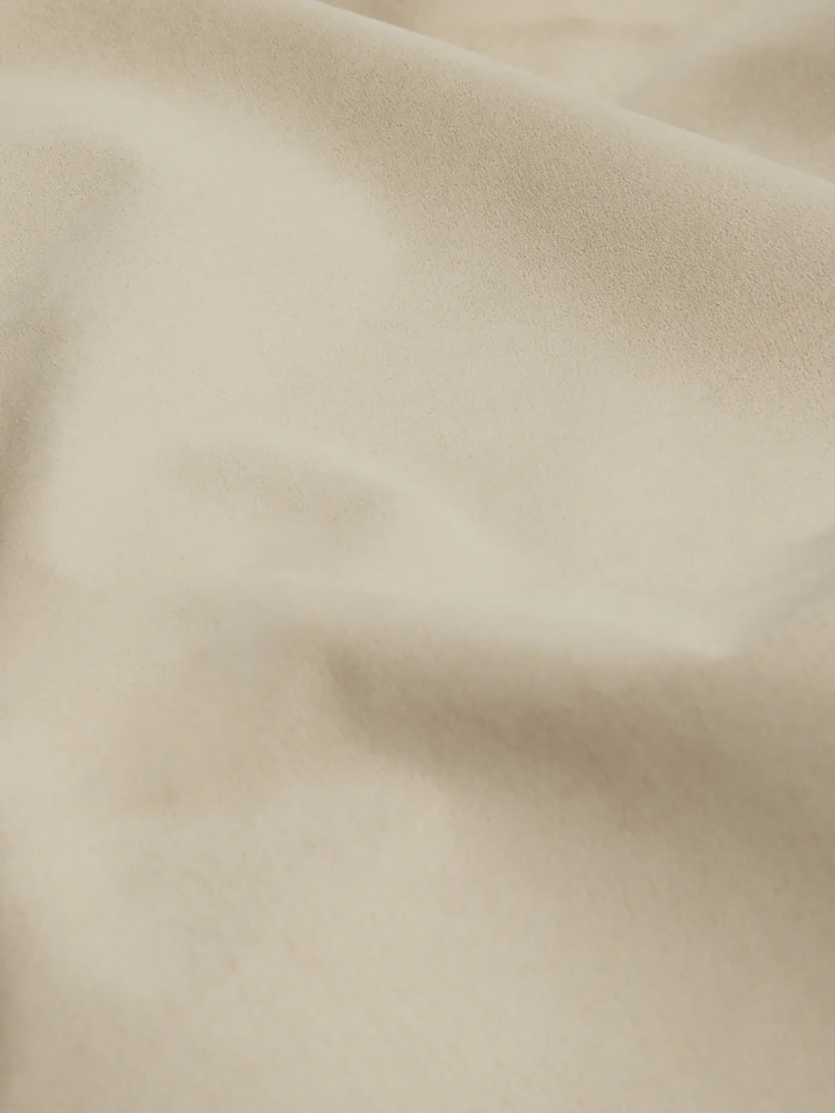 Stone White Suede Throw | Home | Gushlow & Cole - detail shot of throw