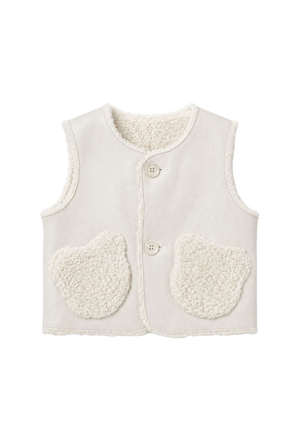 Albie Teddy Shearling Gilet