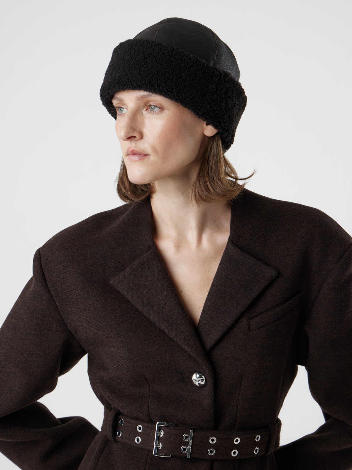 The Chiswick Shearling Hat