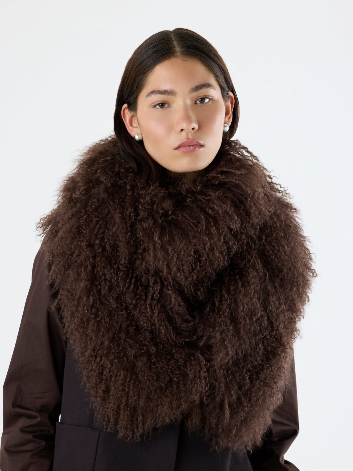 Mongolian Scarf With Belt