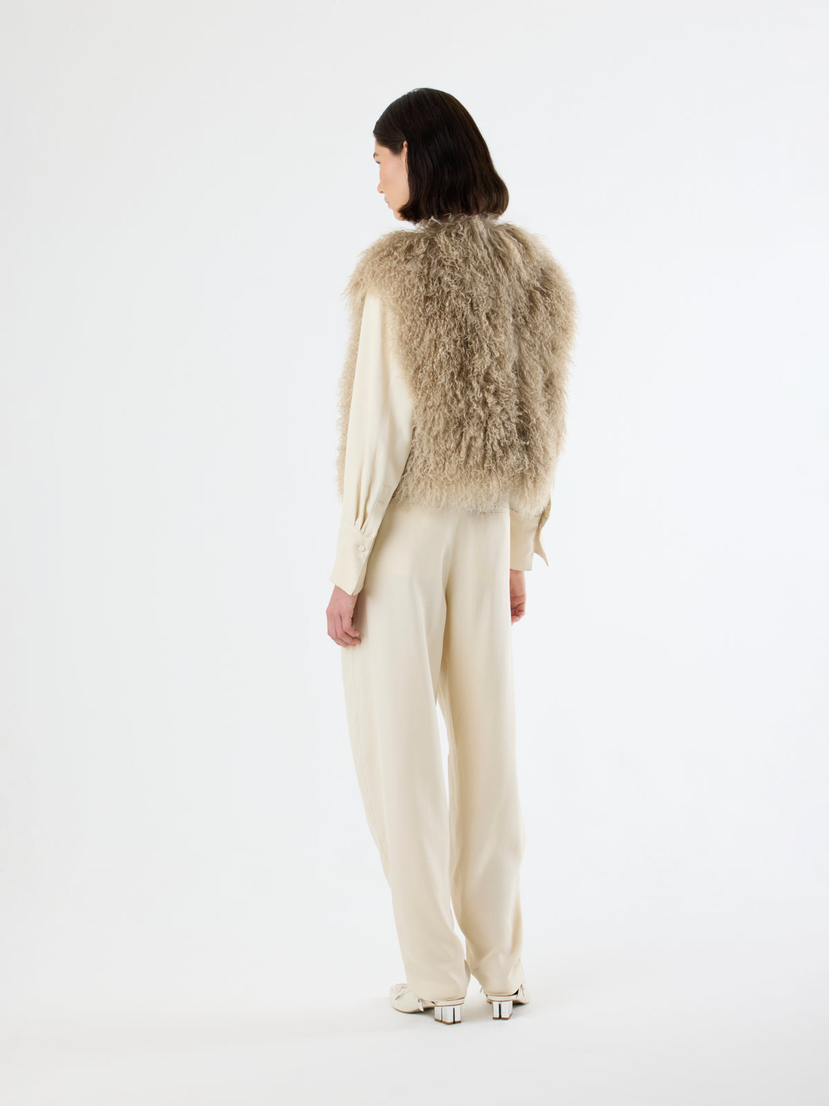 Mongolian Shearling Gilet