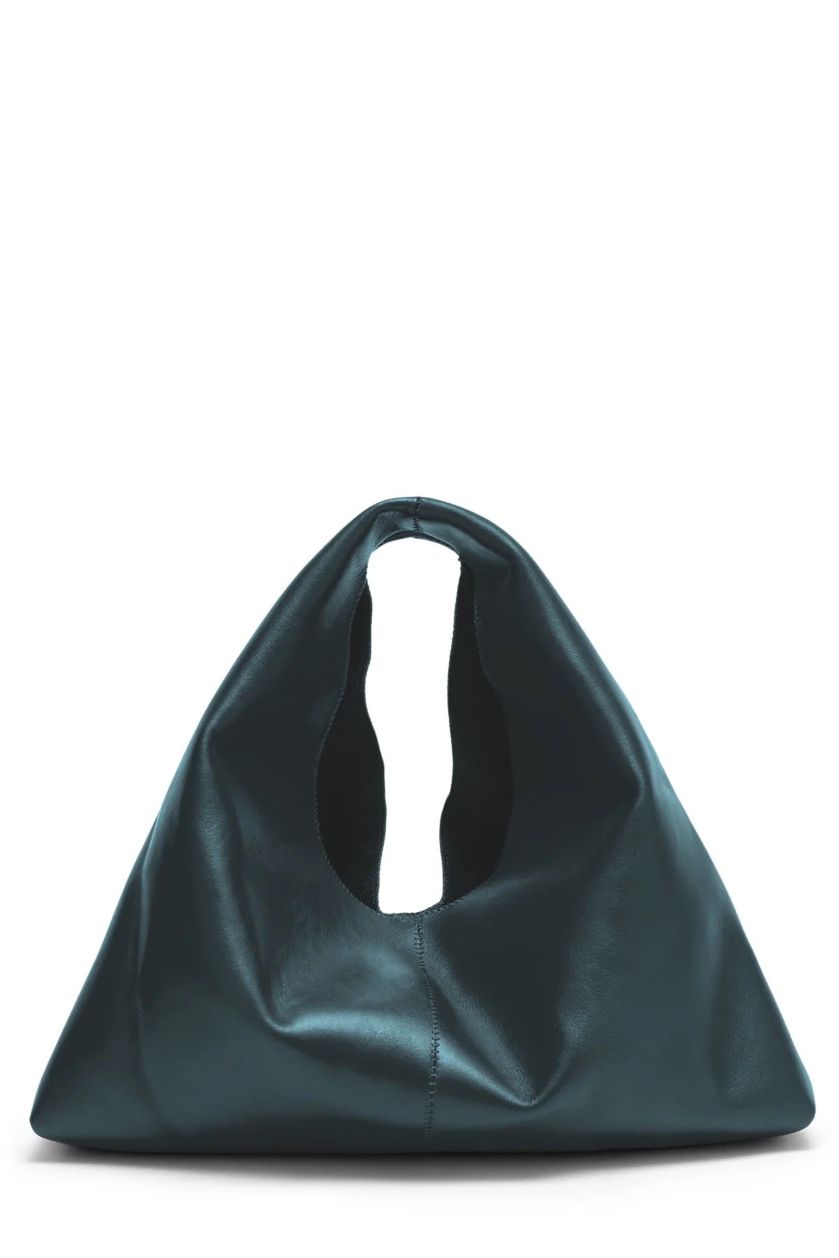 cut out of Clara Small Dark Green Leather Shoulder Bag by gushlow & cole