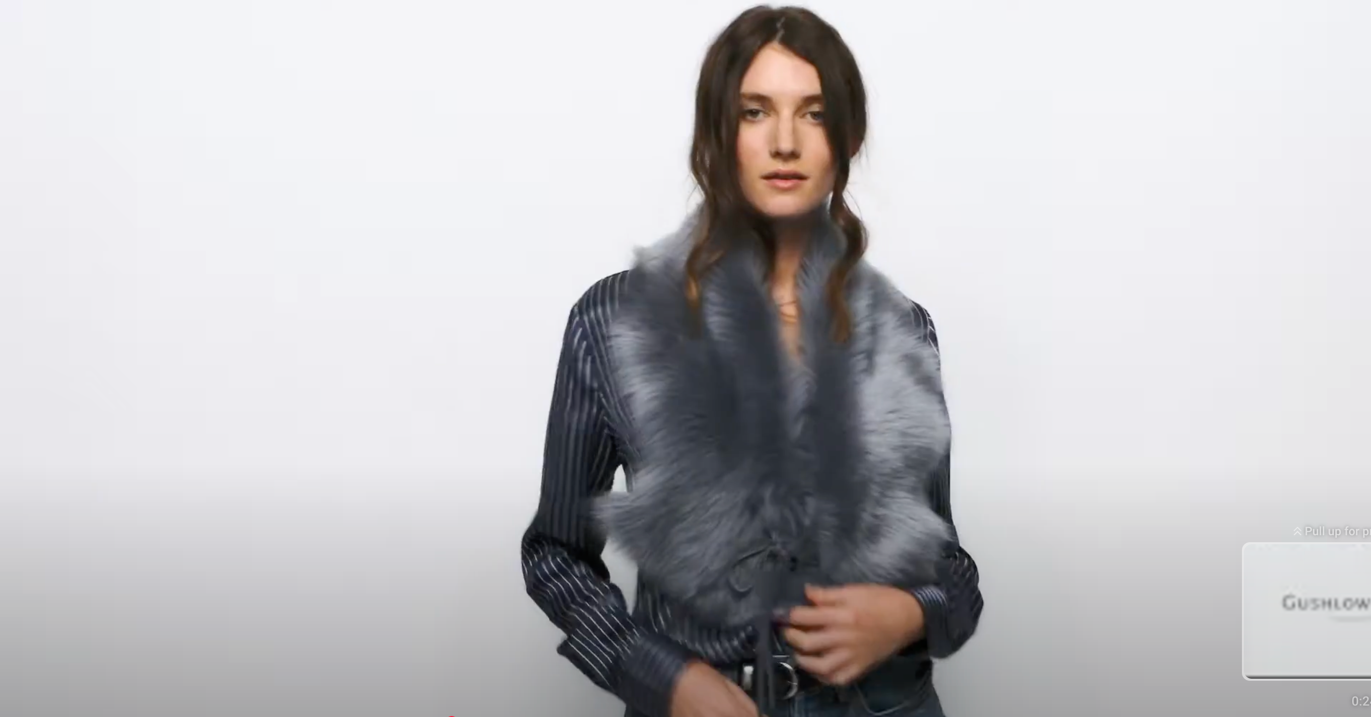 GUSHLOW & COLE  ムートンストール The Shearling Scarf | Scarf Styling - Gushlow & Cole