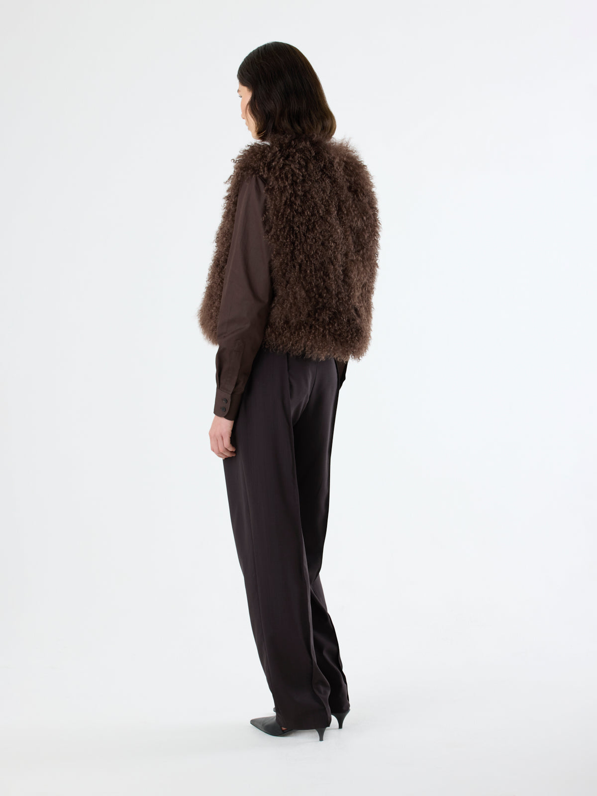 Mongolian Shearling Gilet