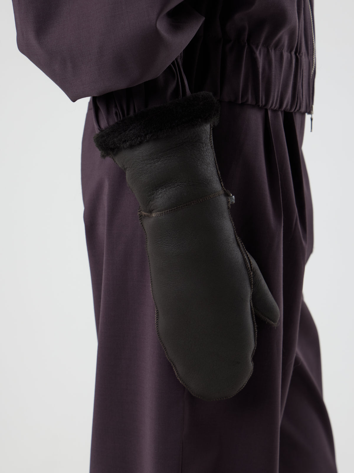 Gauntlet Shearling Mittens