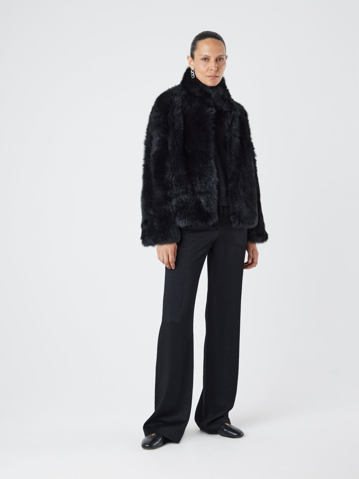 Funnel Collar Jacket