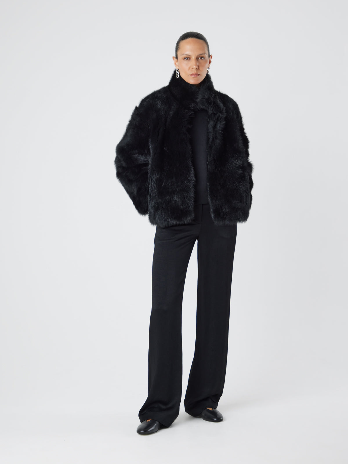 Funnel Collar Jacket