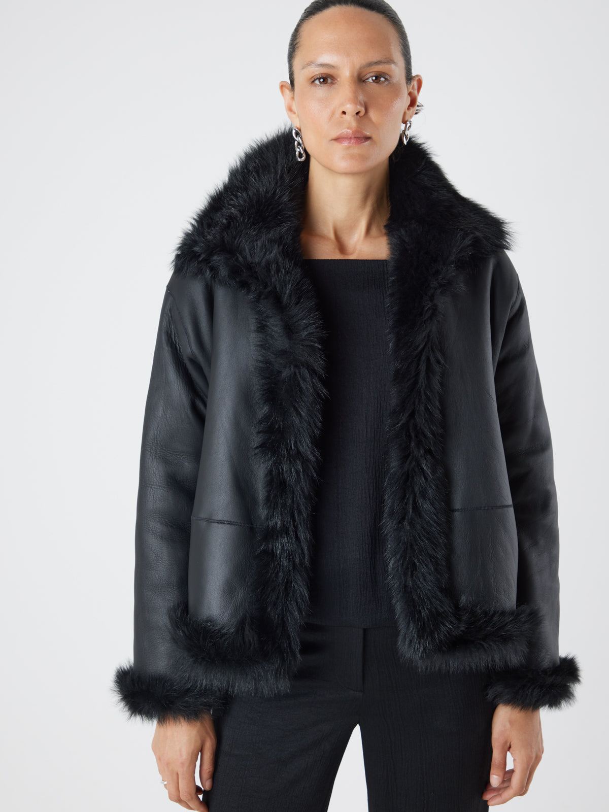 Funnel Collar Jacket