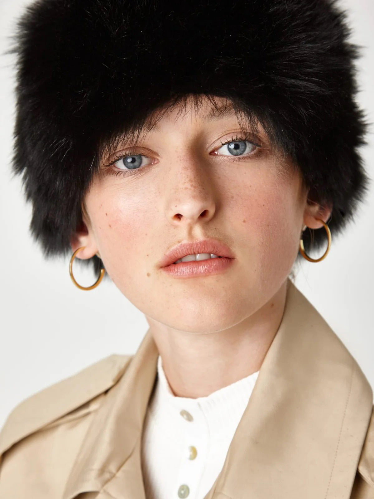Shearling Russian Hat