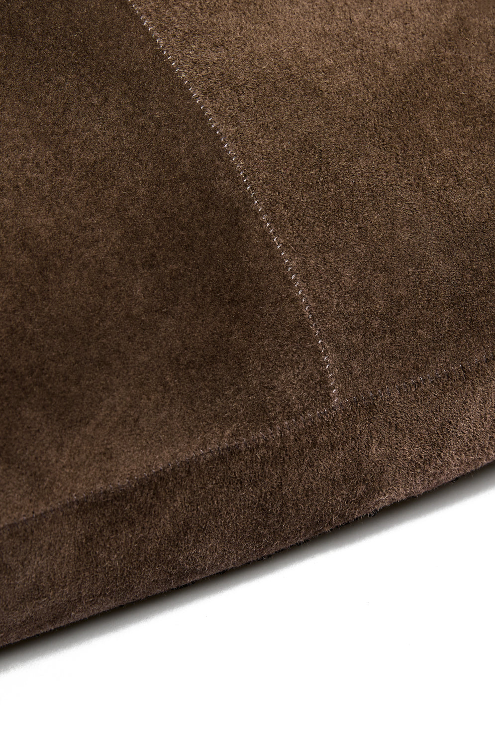 Large Mocha Brown Suede Scatter Cushion | Home | Gushlow & Cole - cut out detail cushion