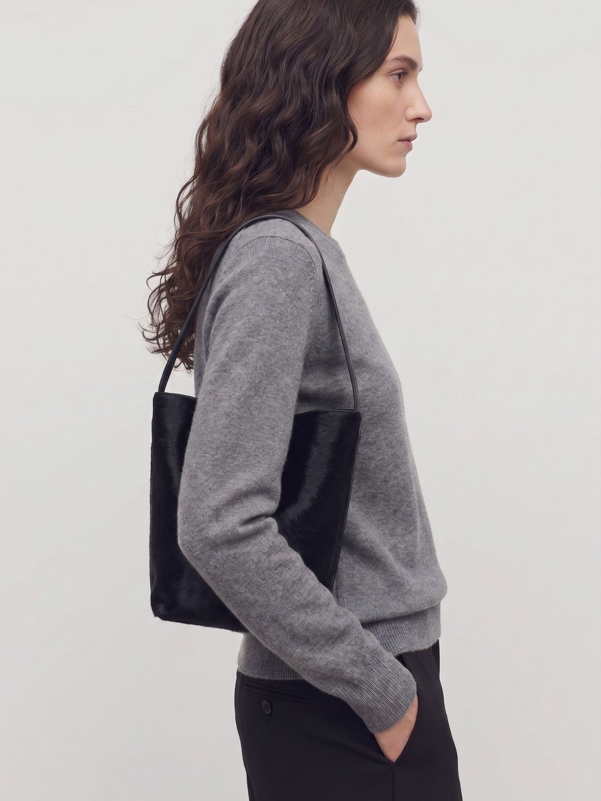 Maye Small Bucket Tote Bag