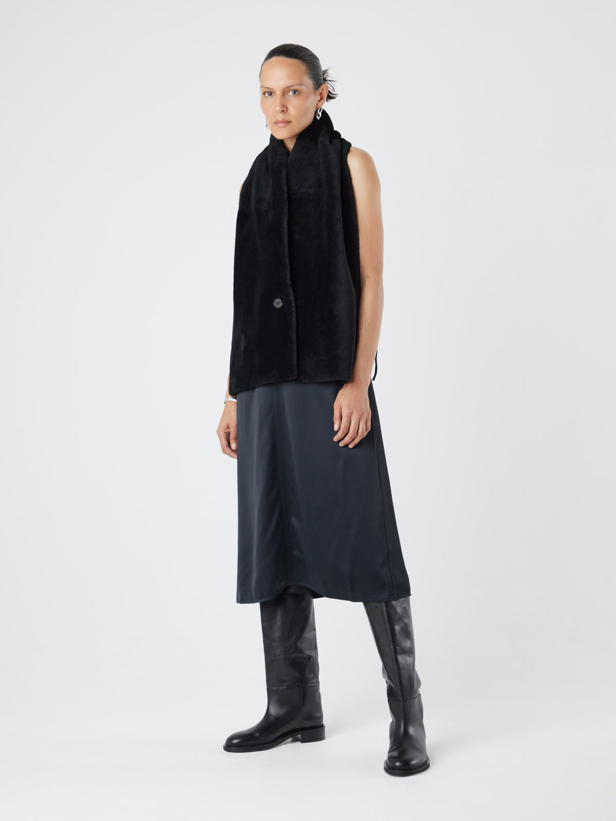 Merino Shearling Scarf