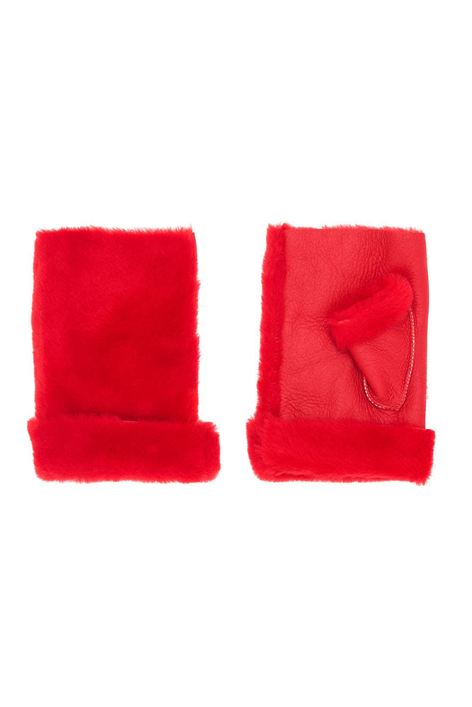 Mini Shearling Mittens