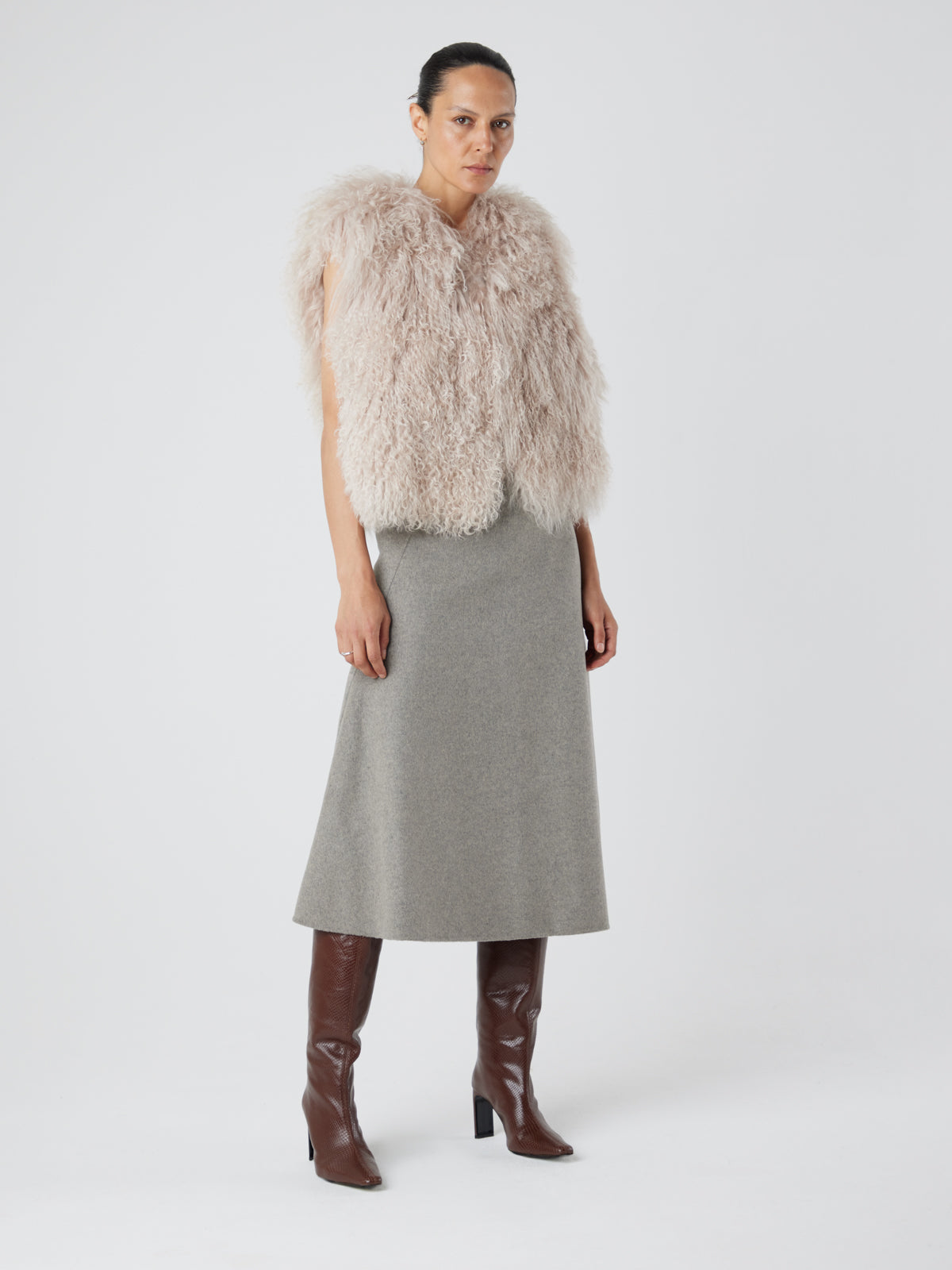 Mongolian Shearling Gilet
