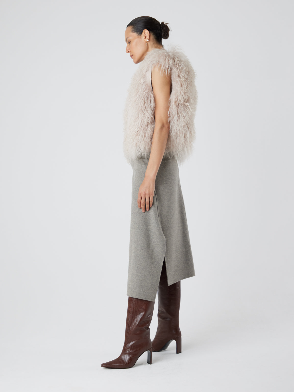 Mongolian Shearling Gilet