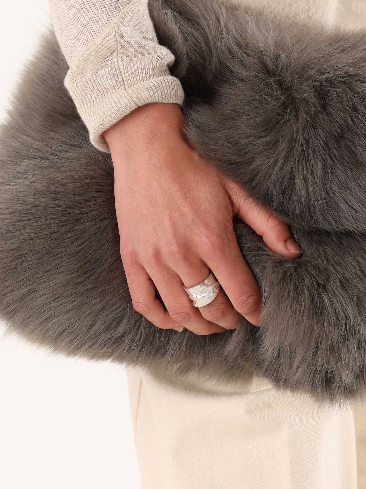 Studio Agaea Branch 1 Ring in Silver