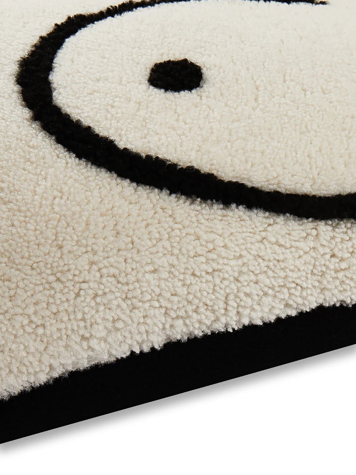 White Shearling Boob Cushion | Homeware | Gushlow & Cole - crop cut out