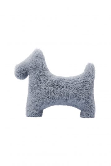 ice grey sheepskin cushion - homewear | gushlow and cole - cell image 1