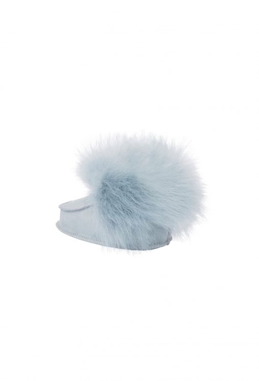 Blue Shearling Baby Boots | Children | Gushlow and Cole