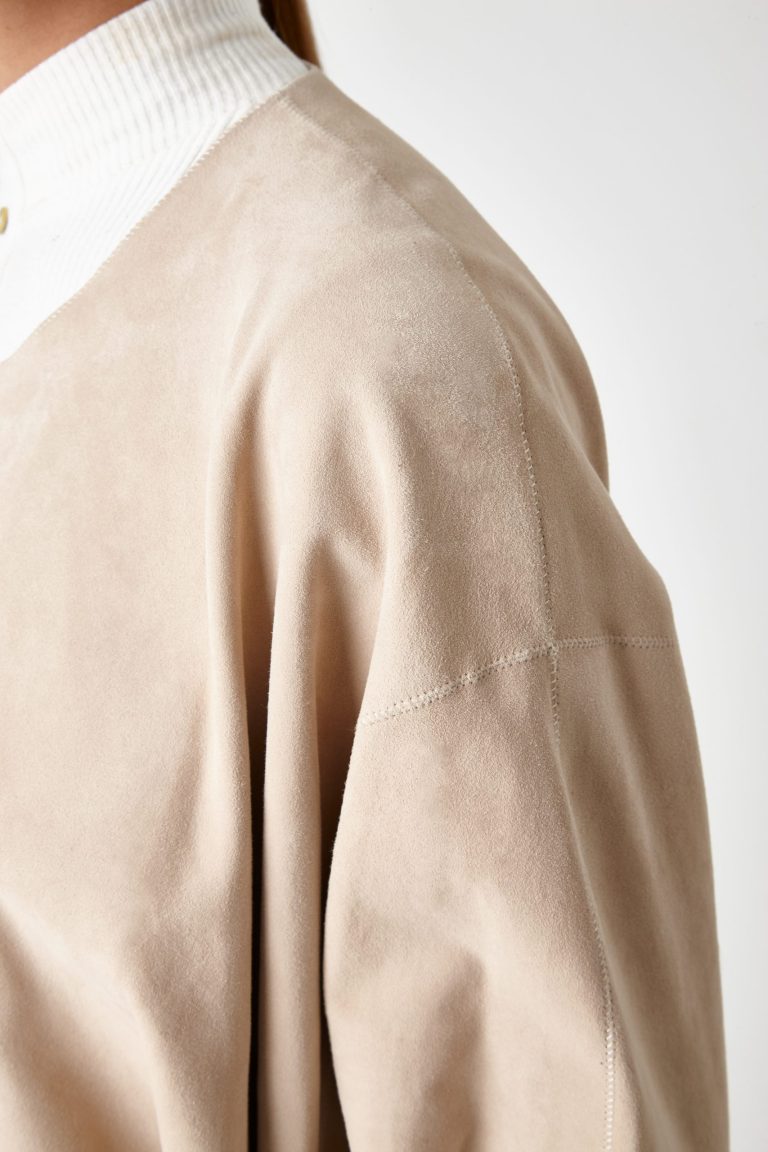 cream suede coat - women | Gushlow & Cole - CCLS0-SAN