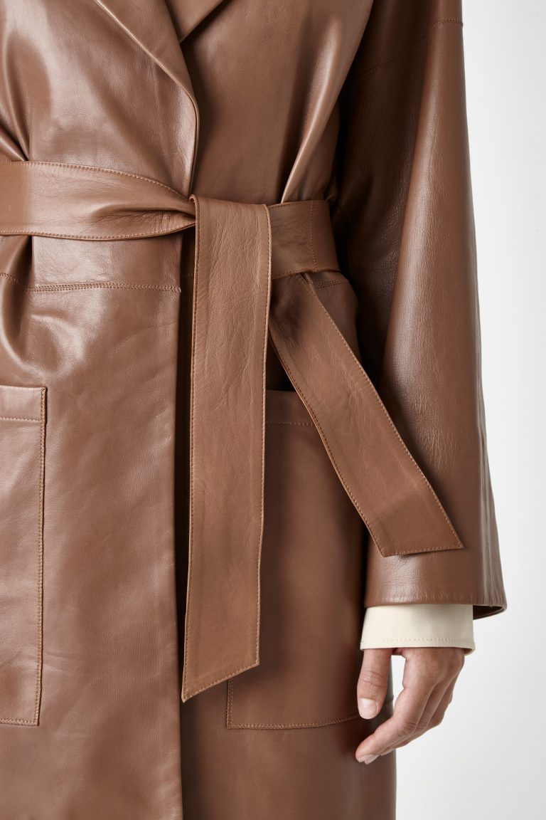 leather mac coat - women | Gushlow & Cole - CMAN0-WAL