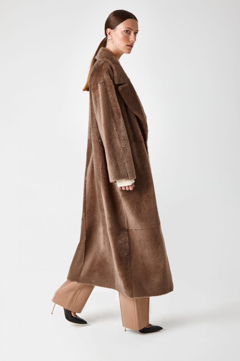 shearling trench coat - women | Gushlow & Cole - CXTCL0-WAL