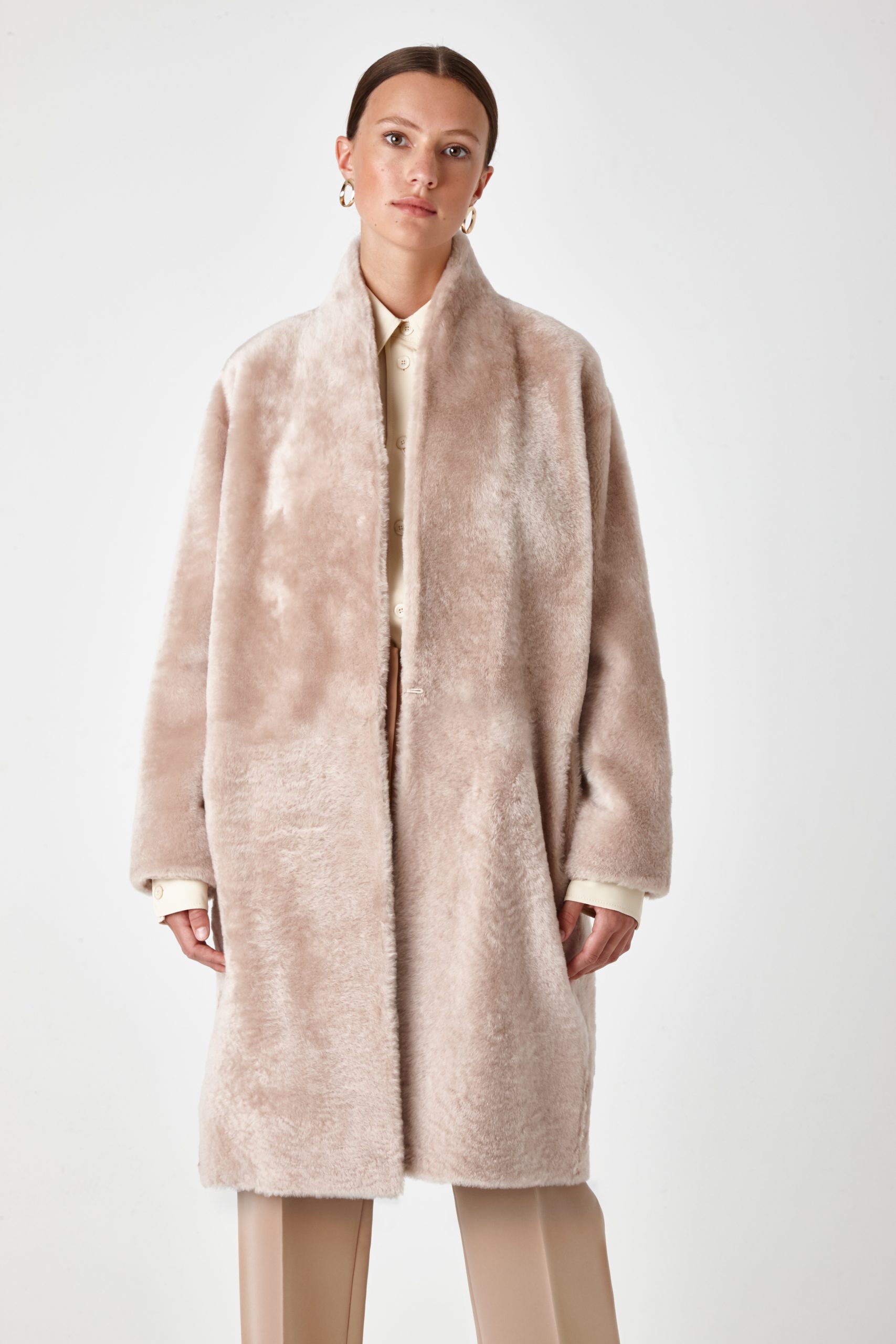 shearling coat - women | Gushlow & Cole - CCBL0(2F)-SAN