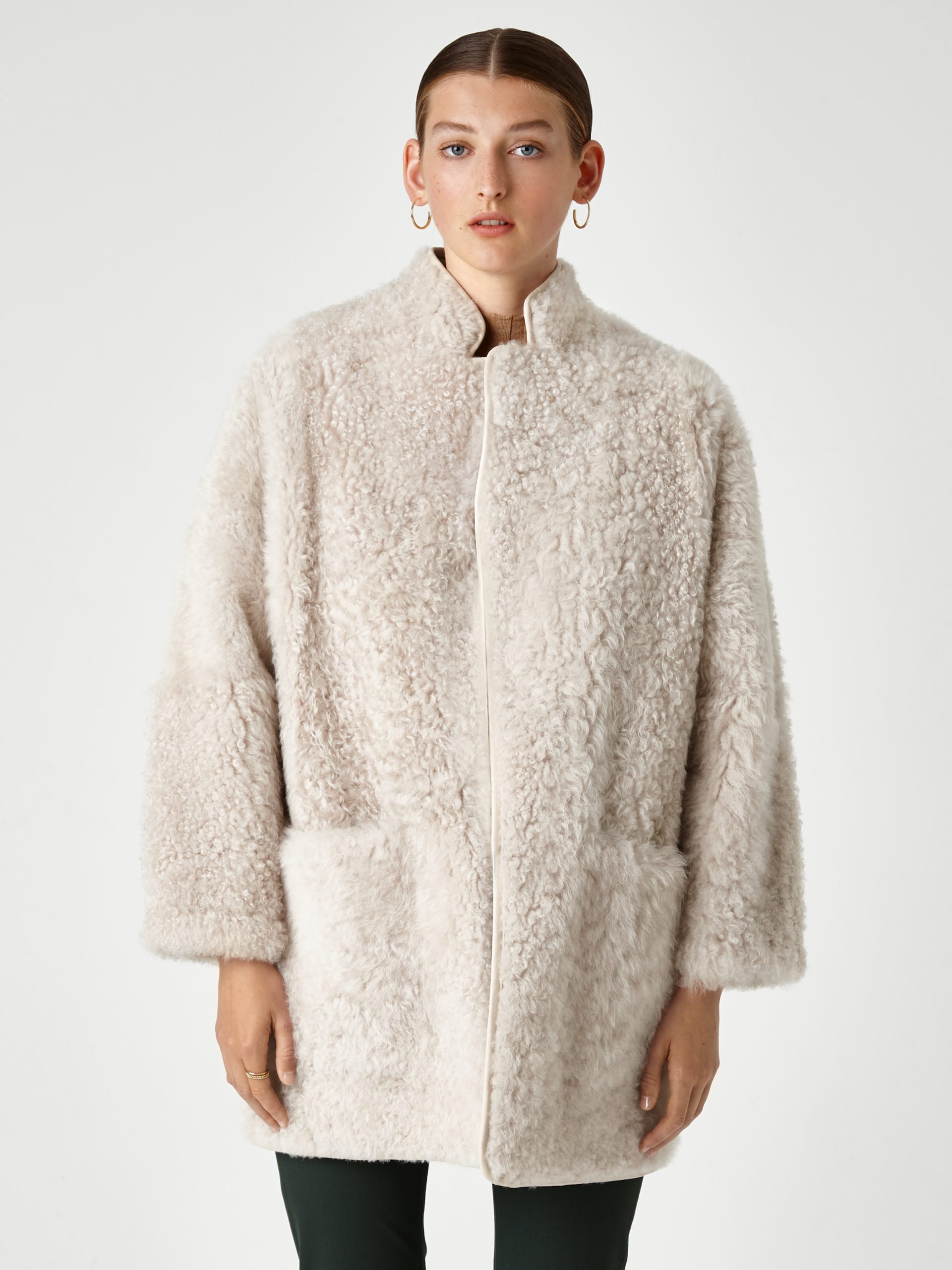 batwing shearling Coat - women | Gushlow & Cole - JXBWC0-CLK